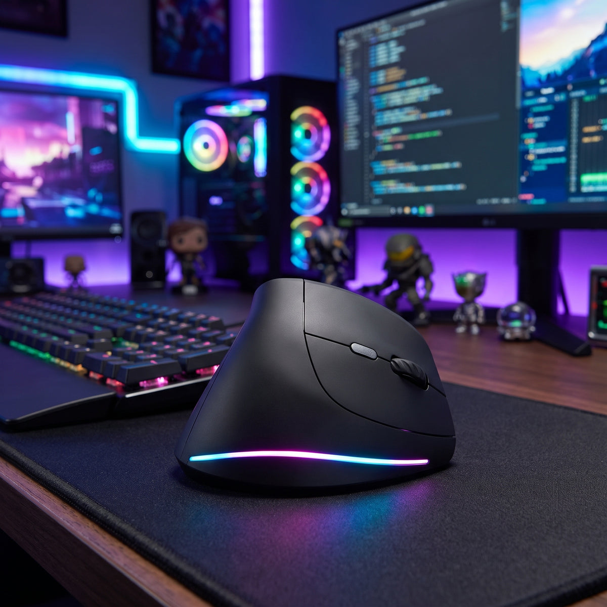 souris gaming ergonomique multipuissance bureau programmation