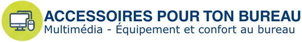 Logo - Accessoires pour ton bureau - Multimédia - Équipement et confort au bureau