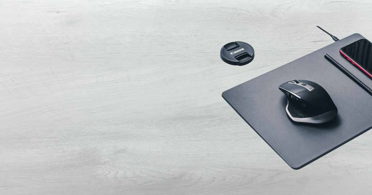 chargeur multi-appareil avec souris stylet et téléphone