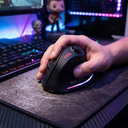 souris gaming ergonomique multipuissance  prise en main