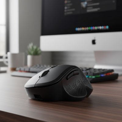 souris sans fil ergonomique Morpho 5 bureau clavier retroeclaire