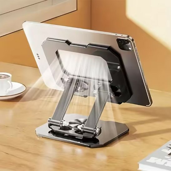 Support tablette pliable vue arrière